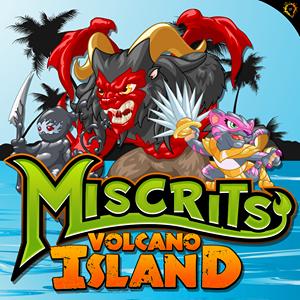 miscrits volcano island game